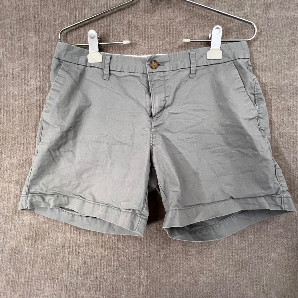 Old Navy Womens‎ Gray Casual Chino Shorts Size 6 Ladies Everyday